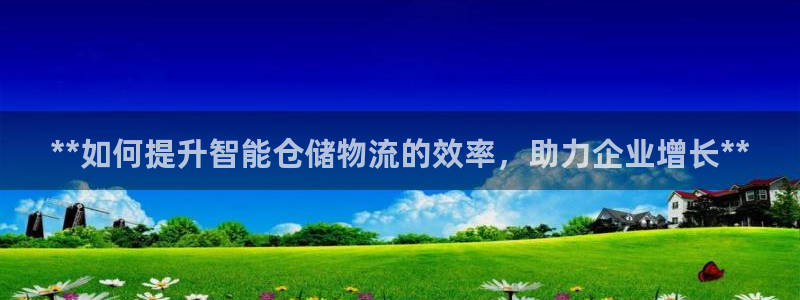 28圈官方网站：**如何提升智能仓储