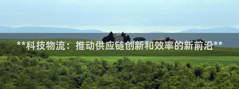 28圈官网平台：**科技物流：推动供